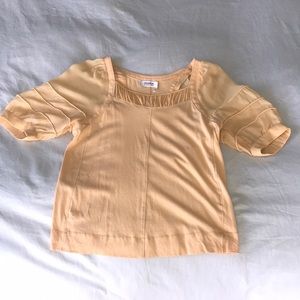 Sonia Rykiel cotton silk-chiffon blouse